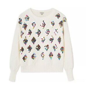 Habitual Kid Girls’ Sequin Sweater Sz 14 New